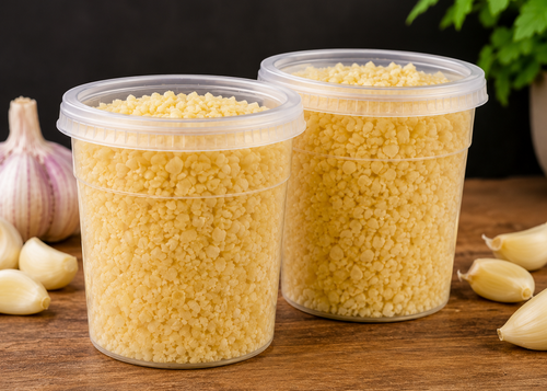 2 potes 500g alho triturado